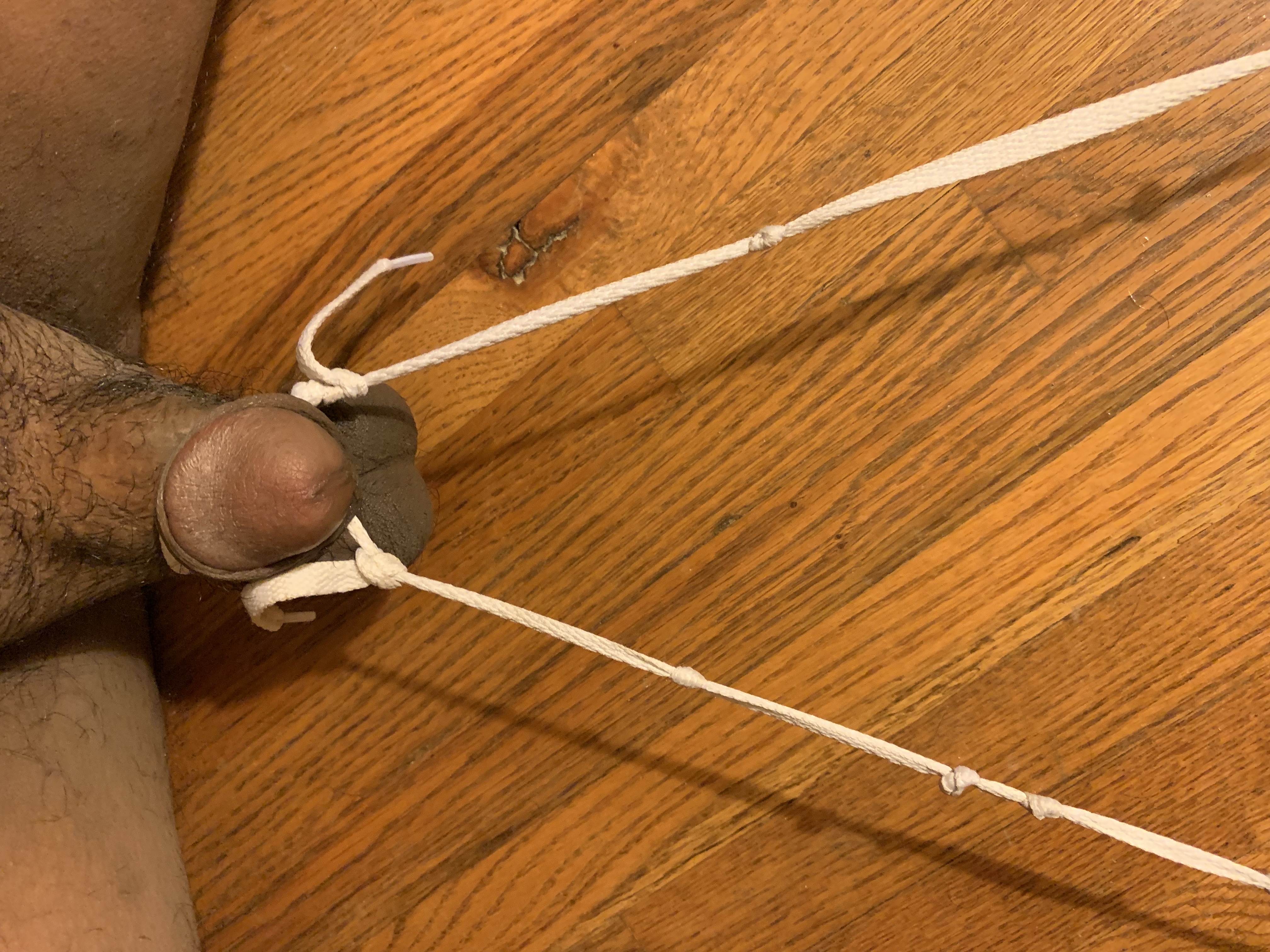 How to tie dick and balls