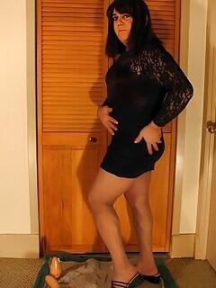 Sissy Crossdresser Jazmin exposed free shemale gallery 