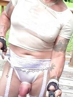 Sexy Cd in White